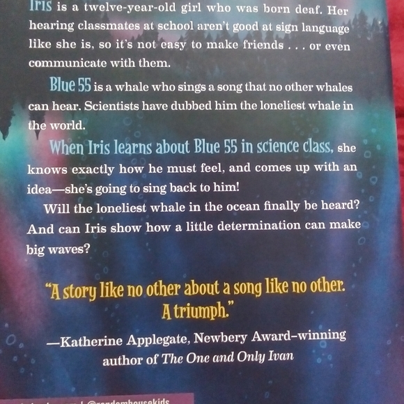 Song For a Whale (Book) - Picture 2 of 2